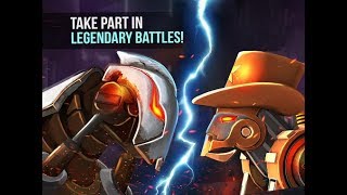 تحميل اللعبة الرائعه Clash of Robots مهكرة للاندرويد //اخر تحديث//نقووووود لا تنتهى screenshot 1