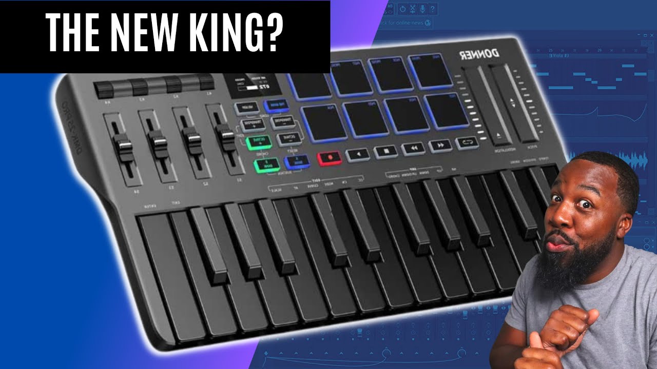 Is this the NEW Best MIDI Keyboard? | Donner DMK25 PRO Unboxing