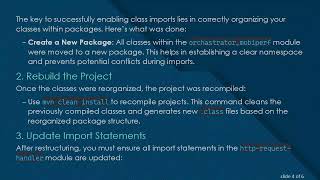 How to Resolve Class Import Issues Between Maven Modules in Java