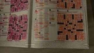 Word fill in puzzle book 1001 puzzles puzzles #9 and #10 complete screenshot 5