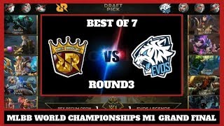 Mlbb world championship m1 grand final rrq vs evos id round3