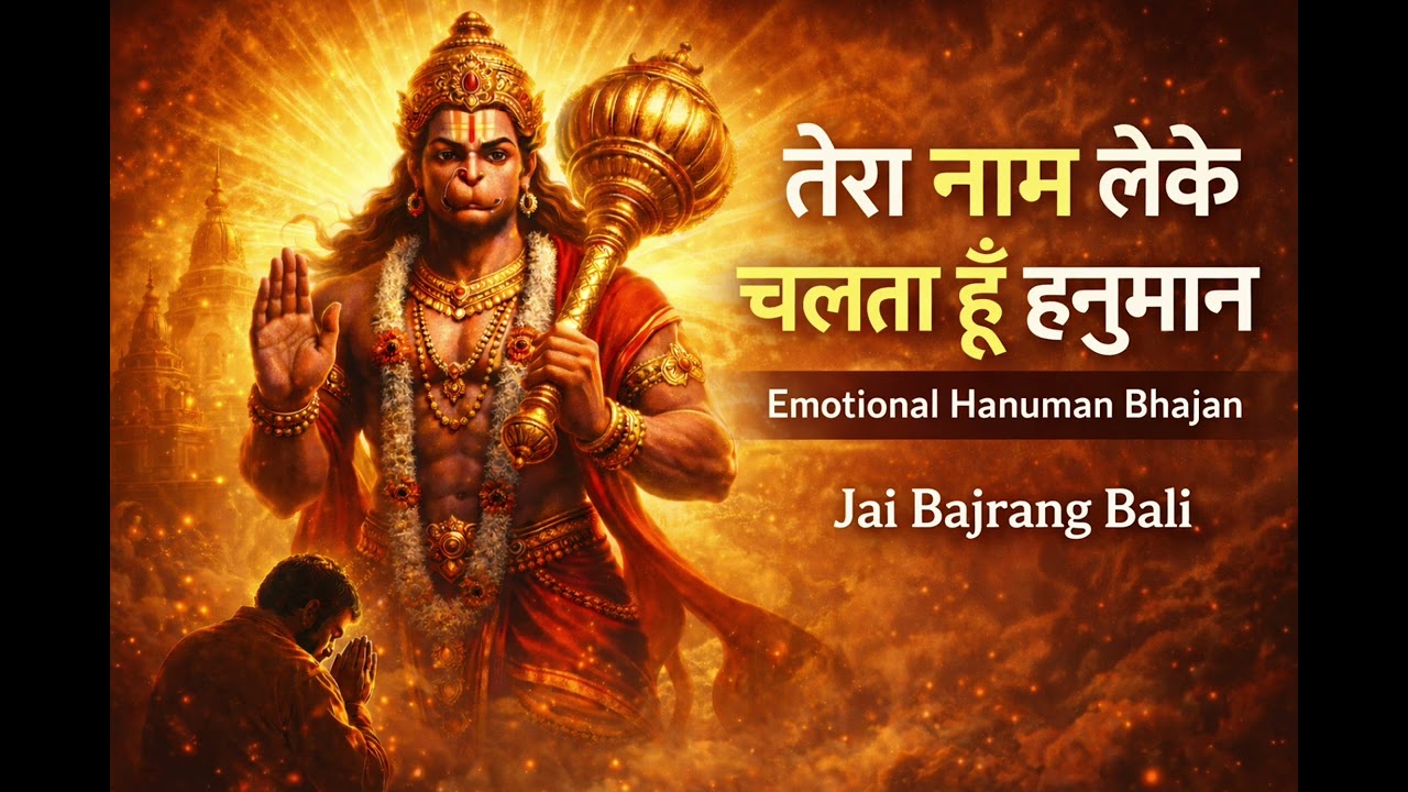 तेरा नाम लेके चलता हूँ हनुमान | Emotional Hanuman Bhajan | Jai Bajrang Bali