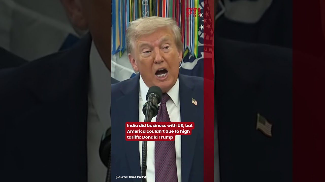 India did business with US, but America couldn’t due to high tariffs: Donald Trump