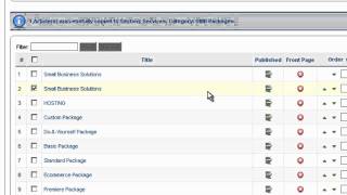 Using Article Manager in Joomla 1.5