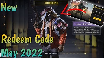 Cod mobile Redeem Code Generator | Codm Redeem Code List 2022 Garena | Redemption Code Codm 2022