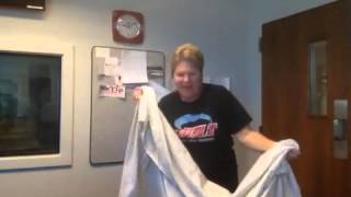 How To Fold a Fitted Sheet - Johnny &amp; Julie WJLT 105.3