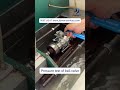 Pressure test of sanitary ball valve#machine #stainlesssteel #valve