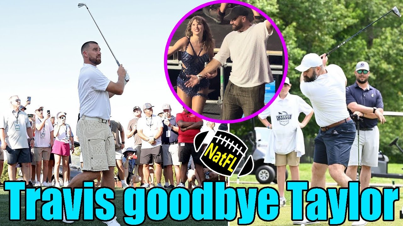 Travis Kelce prepares to attend a Celebrity golf tournament without