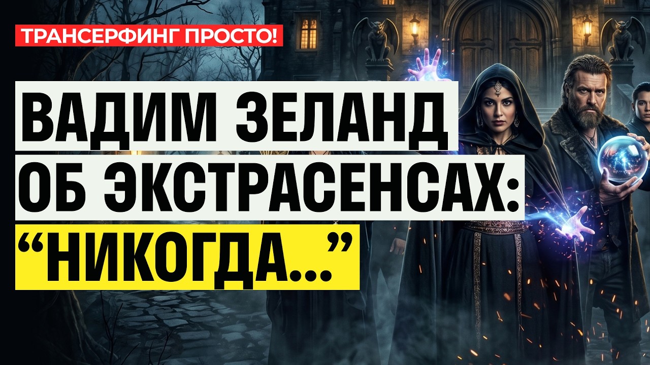 Секрет экстрасенсов. Вадим Зеланд предупреждает! [2026]… — Transcript