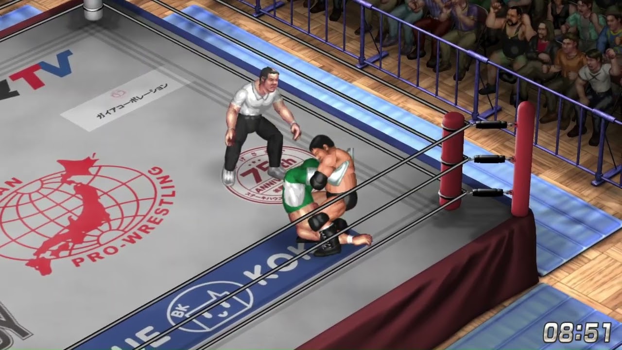 【LegendBattle】全日本プロレス ジャンボ鶴田 VS 三沢光晴