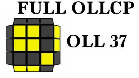 [OLLCP] - OLL 37 (Easiest Set to Learn)