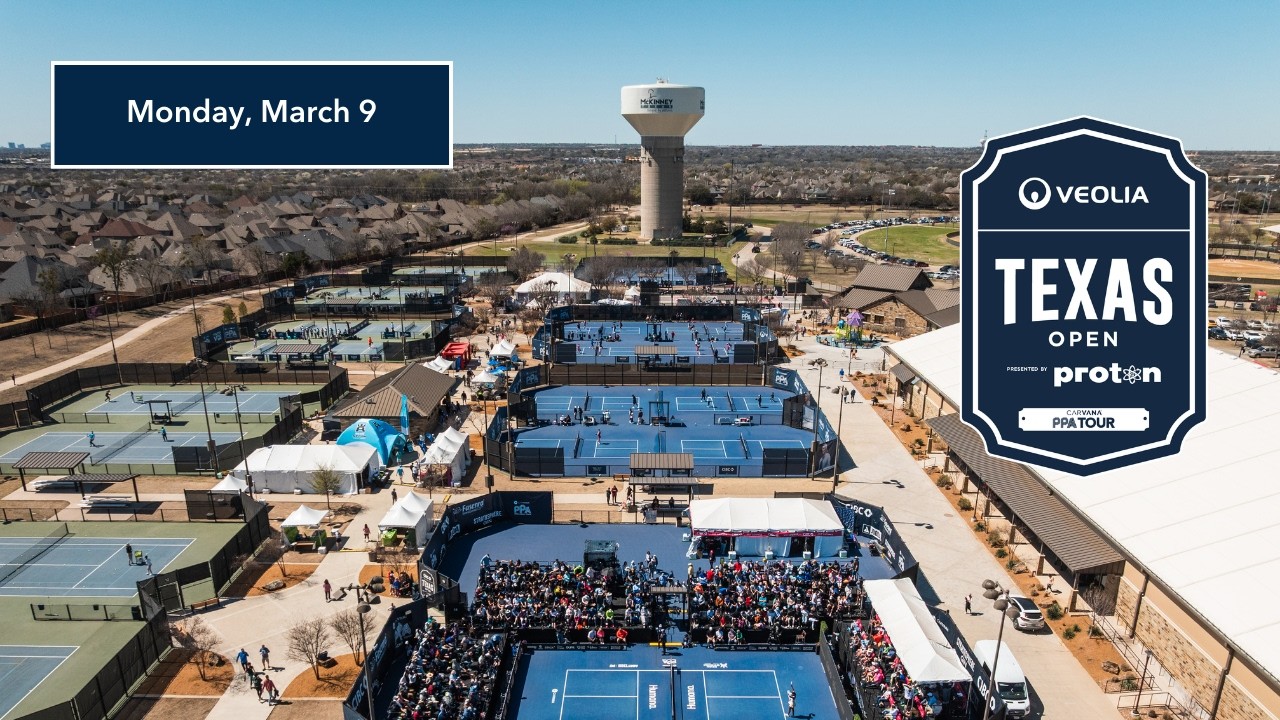 Court 16 - Veolia Texas Open (Monday, PPA Tour)