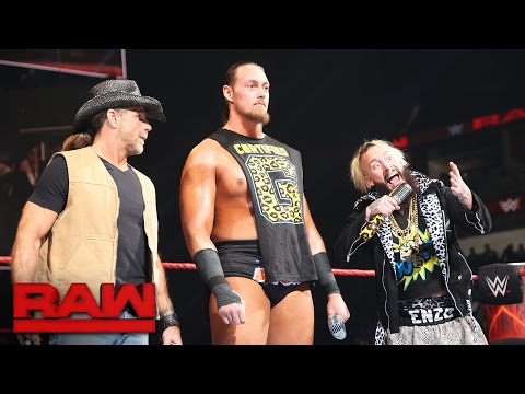 Shawn Michaels gets some unsolicited movie advice from Rusev and Lana: Raw, Jan. 9, 2017