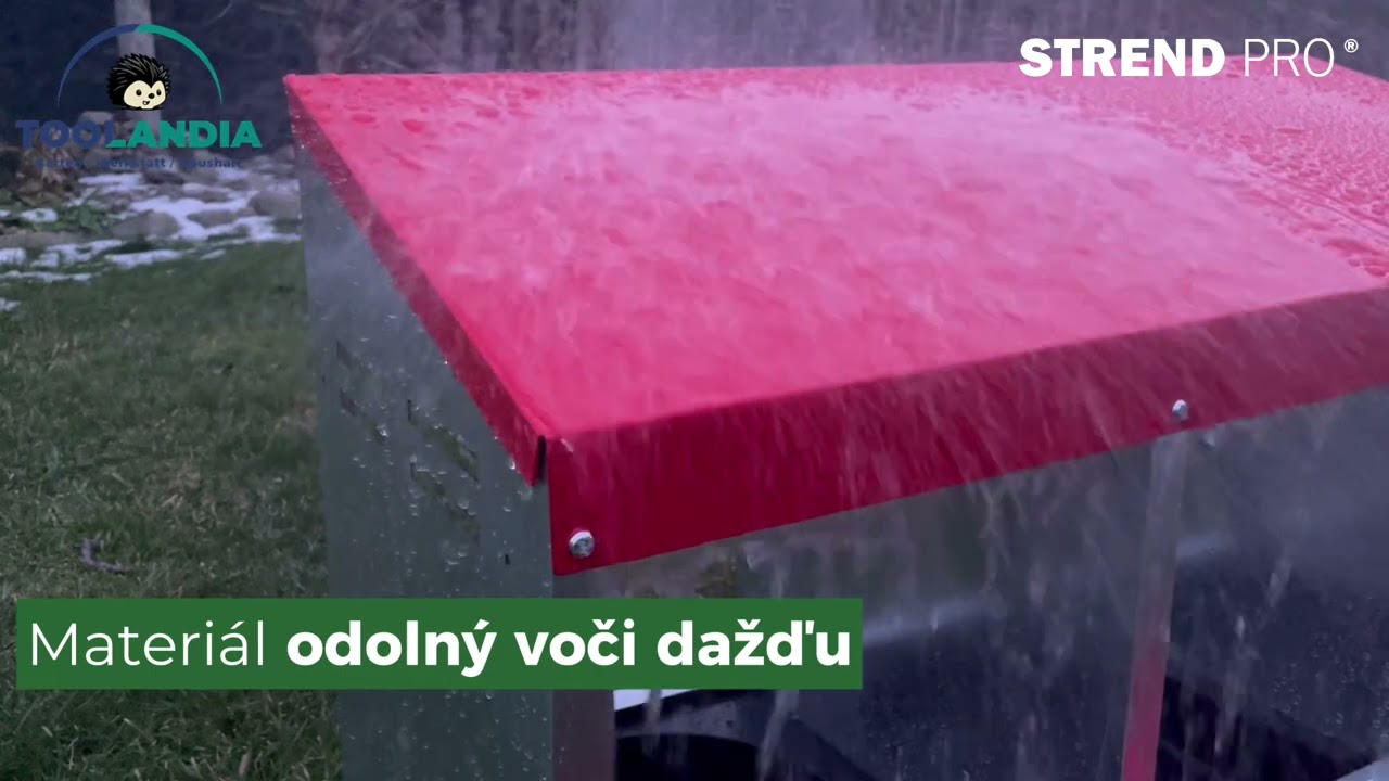 2173756 - Hniezdo Strend Pro, znáškové, pre hydinu, 3 komorové, kovové, 79,6x47,5x52,5 cm