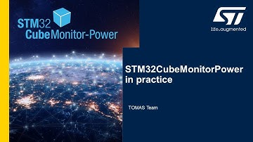 STM32Cube tools in practice -  STM32CubeMonitorPower in practice