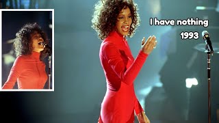 Whitney Houston - I have nothing (live billboard 1993)