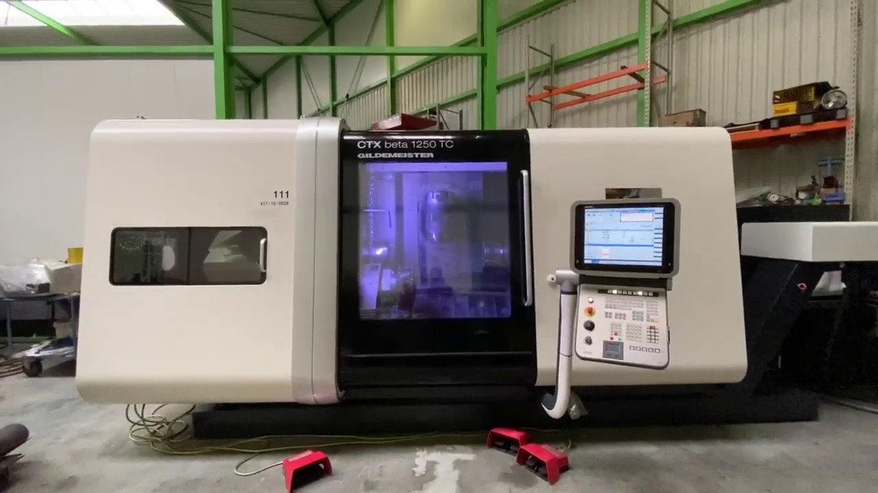 Ctx Beta DMG CTX beta 1250 TC A4 millturn dreh und fraeszentrum MACH4METAL 5156 ...