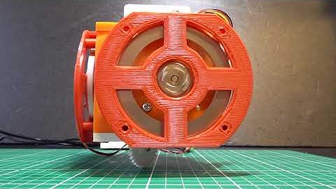 【Reaction Wheel】１輪走行ロボット 起き上がり【M5Stack】