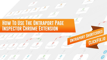 How To Use The Ontraport Page Inspector Chrome Extension