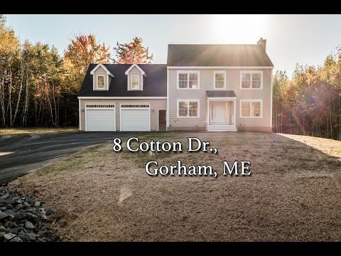 8 Cotton Dr., Gorham, ME home video tour