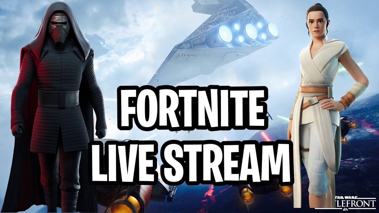 CrAzY KiLLeR455 Fortnite Stream\\New Item Shop//New Star Wars Skin//Star Wars Challenges