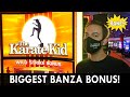 💥 My Biggest BANZA Bonus 💥 The Karate Kid at Coushatta Casino