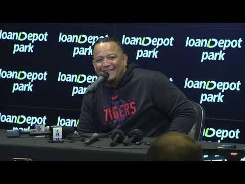 Miguel Cabrera se despide del beisbol (Conferencia de prensa en Miami)