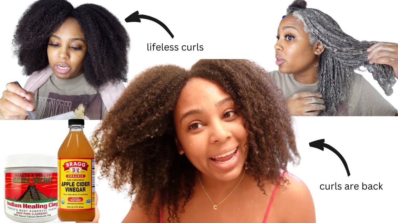 Hair Mask Detox Aztec Clay Bring Your Curls Back YouTube