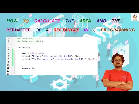 How to calculate the area and the perimeter of a Rectangle in C programming