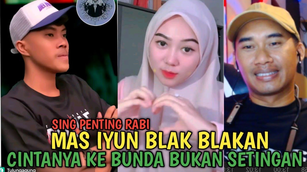 mas iyun blak blakan, percintaannya dengan bunda fauzana gak ada yang diseting seting#masiyun