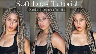 How to: DIY Soft Locs | Easy & Beginner Friendly | Very Detailed | GOLDYNAPS screenshot 5