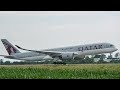 Qatar Airways Airbus A350-941 (A7-ALN) Takeoff From Belgrade Airport