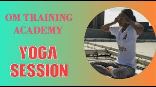 Yoga Session @ Om Training Academy screenshot 2