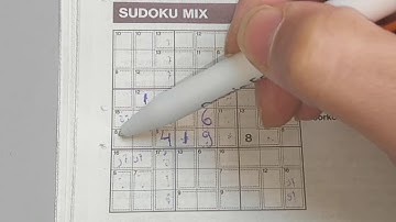 How to stay mental healthy with these sudokus. (#804) Killer Sudoku puzzle. 05-13-2020 part 3 of 3