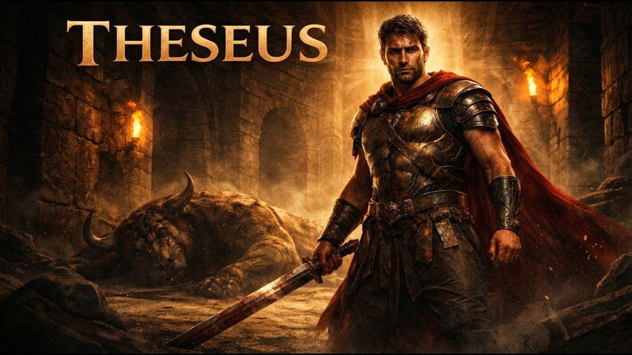 The Story of Theseus | Greek Mythology Explained