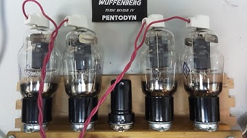 Time Bomb IV - pt3 - All Pentode 120W Head - PENTODYN Phase Inverter and Amp wedding 6П7С