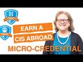 Earn a cis abroad microcredential