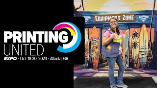 Making A Splash with Equipment Zone at Printing United 2023