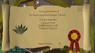 RS2007 Quest: Eadgar´s Ruse (Portugues)
