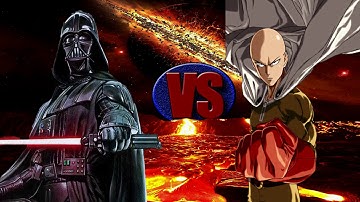 Saitama Vs Darth Vader (One Punch Man Vs Star Wars)