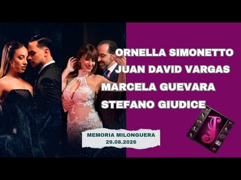 Bailan! Marcela & Stefano + Ornella & Juan David | Ríe, payaso | Tango | 🎥 Junando Milongas®