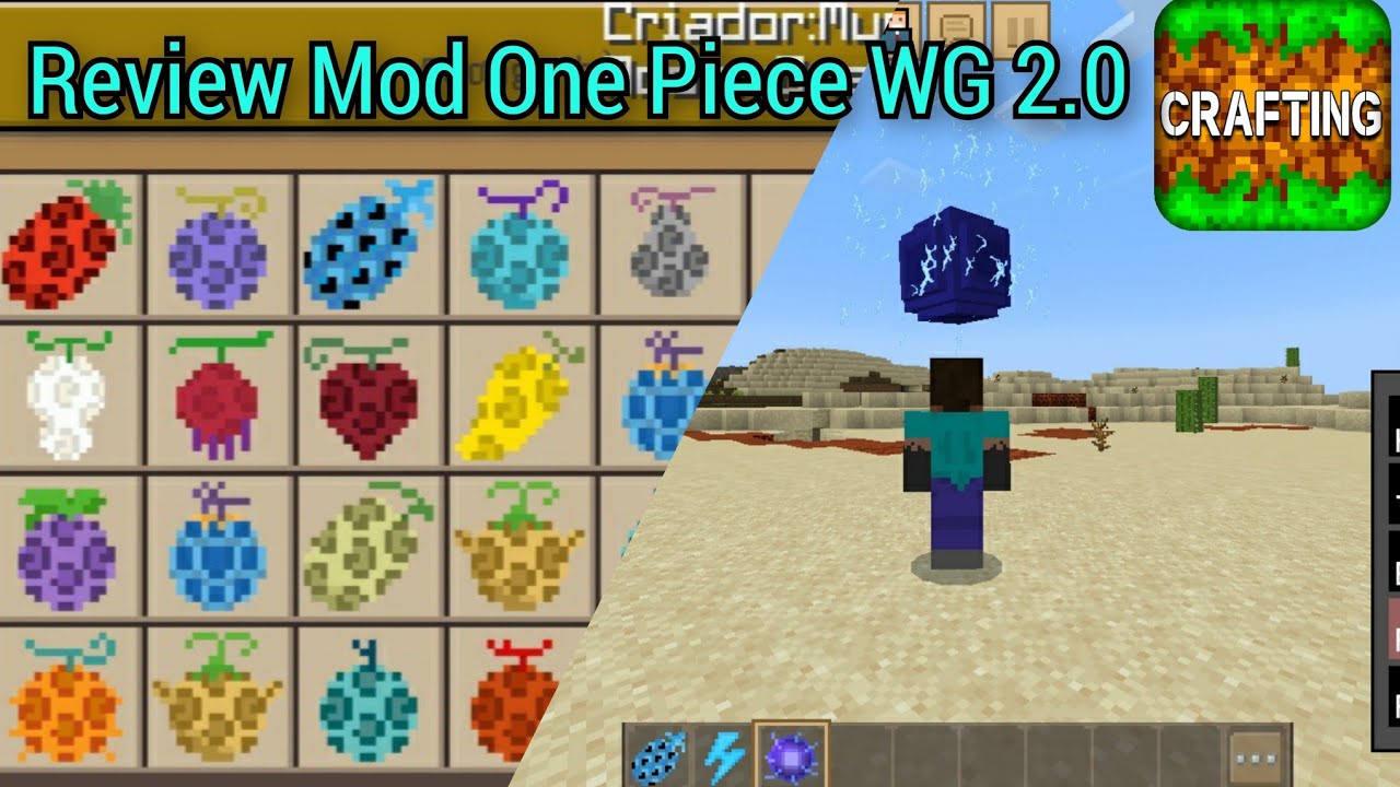 Review Trái Ác Quỷ Mod One Piece WG 2.0 Trong Crafting And Building