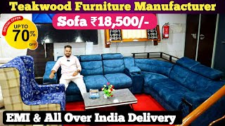 Teakwood Furniture Manufacturers In Hyderabad | Upto 70% Off On Luxury Sofa - TeakWood Cot - Reclinr