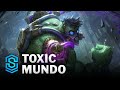 TFT set 6 on PBE | DR Mundo 3 star with 5 mutant(cybernetics version) - It's the 1 with cho's armor