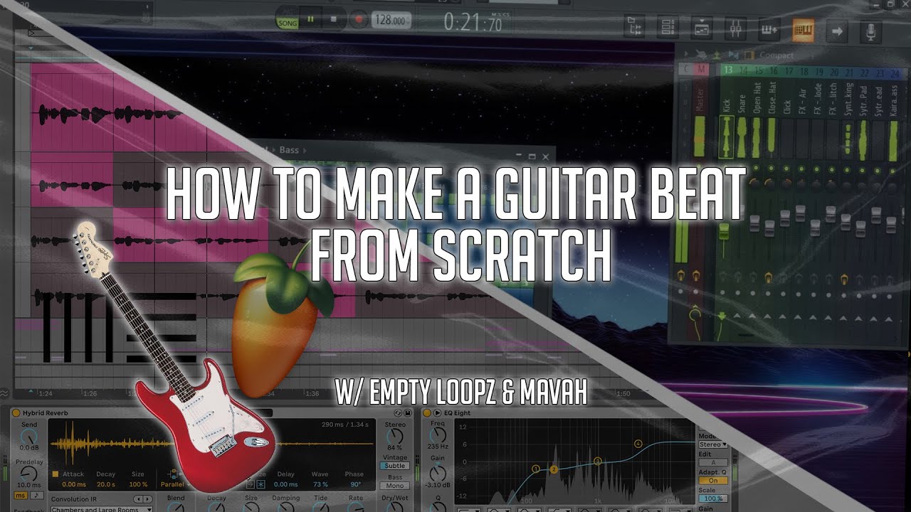 HOW TO MAKE AN EMOTIONAL GUITAR BEAT!! | FL Studio x Ableton Type Beat ...