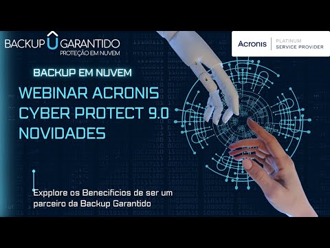 Webinar Acronis  Cyber Protect 9.0 Novidades