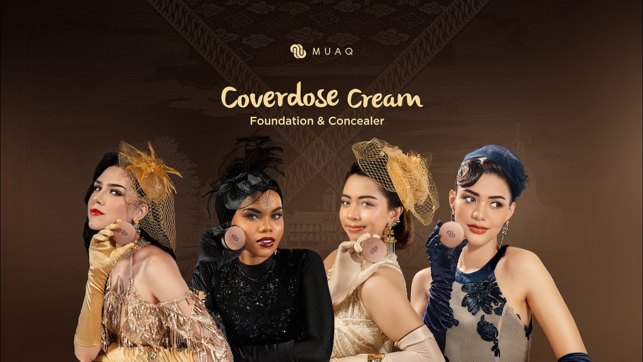 MUAQ Coverdose Cream (Foundation & Concealer)