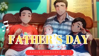 Happy Fathers Day Music Lofi Hip Hop / Lofi Study With Me Deep Focus / POMODORO 25/5