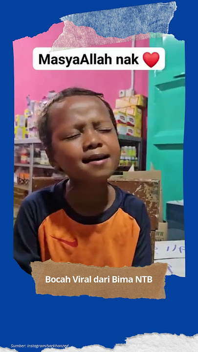 Qori Cilik Ajaib Viral dari Bima NTB #masukberanda #tilawah #qoricilik #tilawahanak