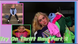 HUGE TRY ON THRIFT HAUL ♡ Part 2!!